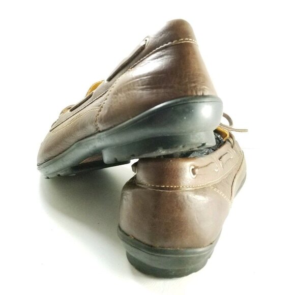 Sandro Mussolini Casual Loafer Men's Size 11 Brown Leather - Picture 6 of 9